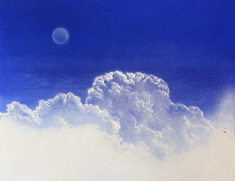 헛되지 않으리, 100X130cm, 종이에 수묵과 채색, 2025.jpg