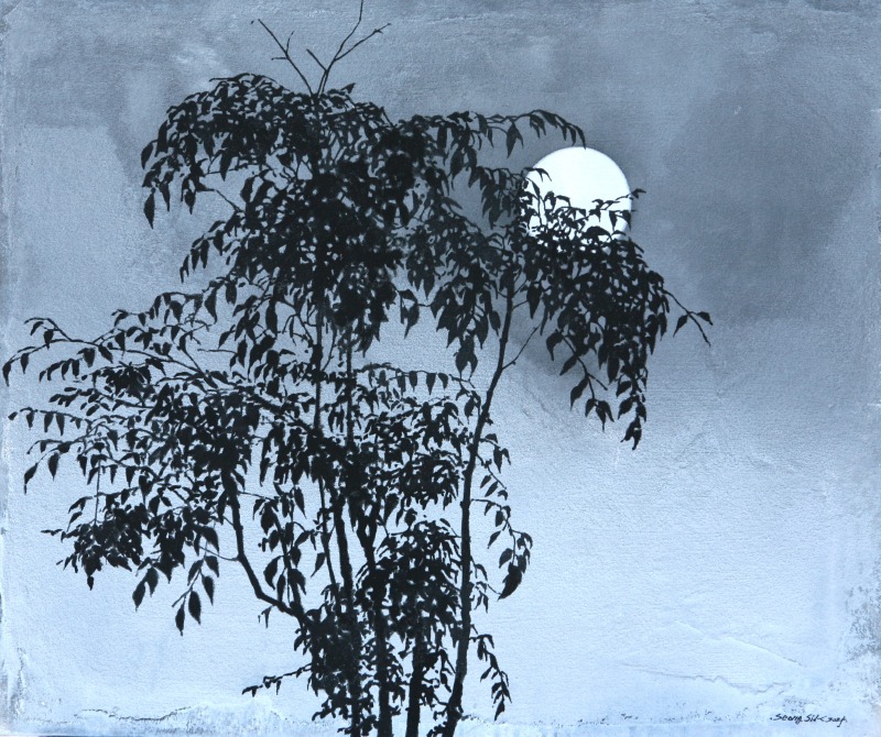 그리움, 61X73cm, 종이에 수묵과 채색, 2025.JPG