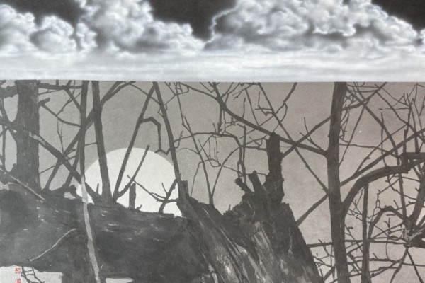 그 날, 61X73cm, 종이에 수묵과 채색, 2025.jpg